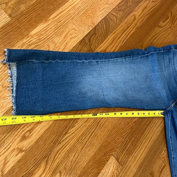 MOTHER The Insider Crop Step Fray Size 30 NWT - Picture 9 of 14